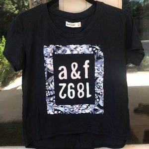 abercrombie crop top
